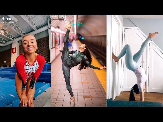 Gymnastics and Cheerleading TikToks - Best Flexibility Skills Compilation #gymnastics #flexibility