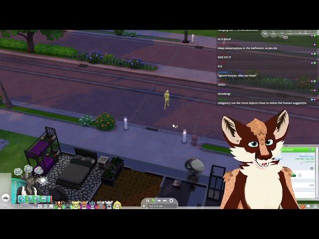 Buff Bunny Buns - The SIMS 4 - Furry Mod CLIP [Furry Vtuber]