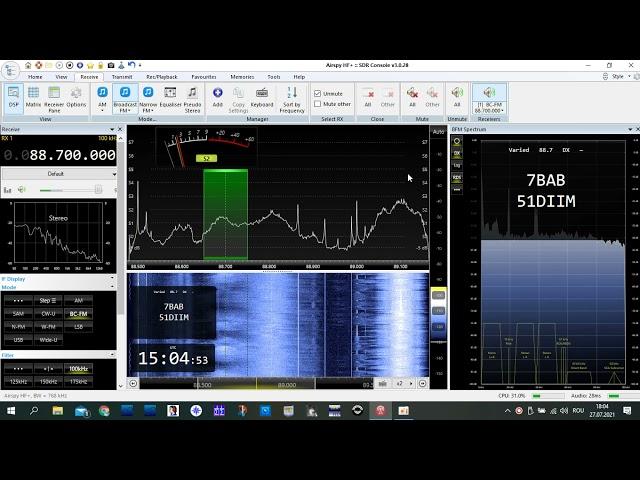 FM DX EsP / 88,7 /Radio Astrakhan / Astrakhan / 1504 km / Russia