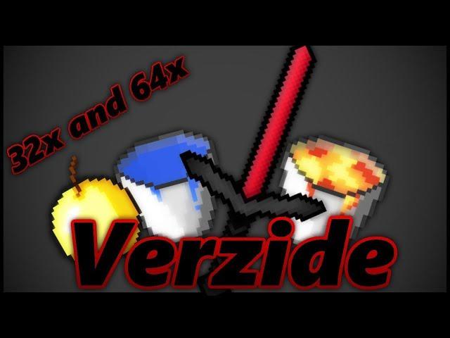 VERZIDE [32X] AND [64X] PACK RELEASE | VERZIDE 128x PACK RESIZED FOR FPS