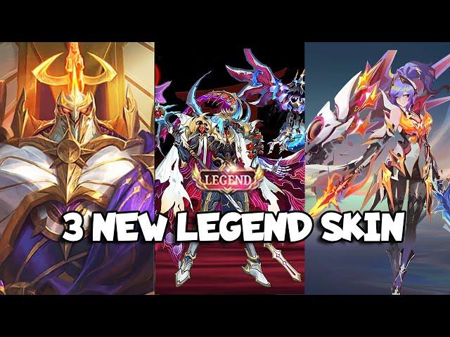 UPDATE MLBB NEW 3 LEGEND SKIN || FANNY LEGEND SKIN || JOHNSON LEGEND SKIN || ALPHA LEGEND SKIN