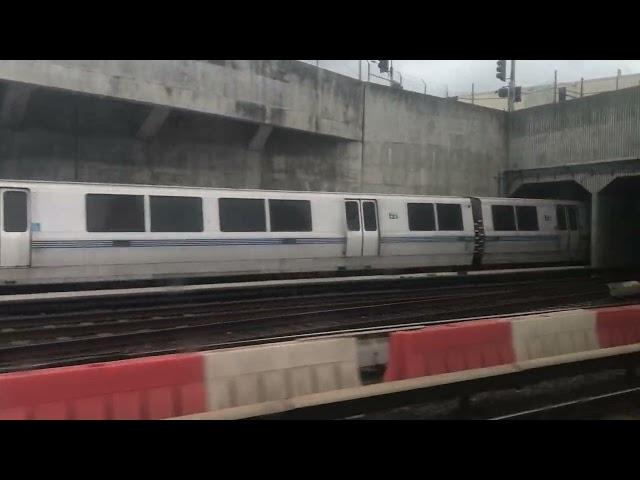 BART Train in Daly City Yard (March 2020)