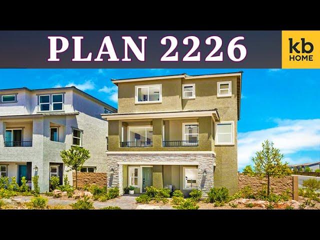 Plan 2226 at Cameron Heights - New Three Story Home by  KB Homes - New Homes for Sale Las Vegas