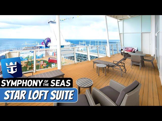 Symphony of the Seas | Star Loft Suite Full Tour & Review 4K | Royal Caribbean Cruise Line