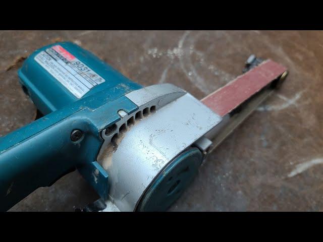 Makita 1-1/8" x 21" Band File Finger Belt Sander Review