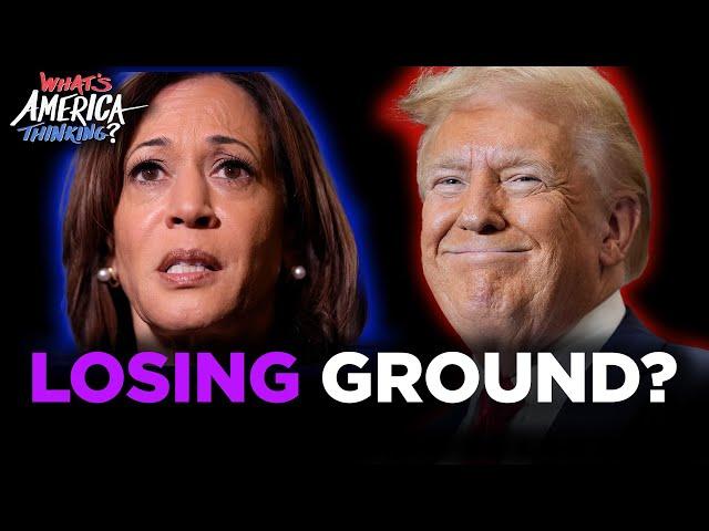 Is Trump WINNING? New Polls Show Harris Falling Behind, Support Slips with Black and Latino Voters