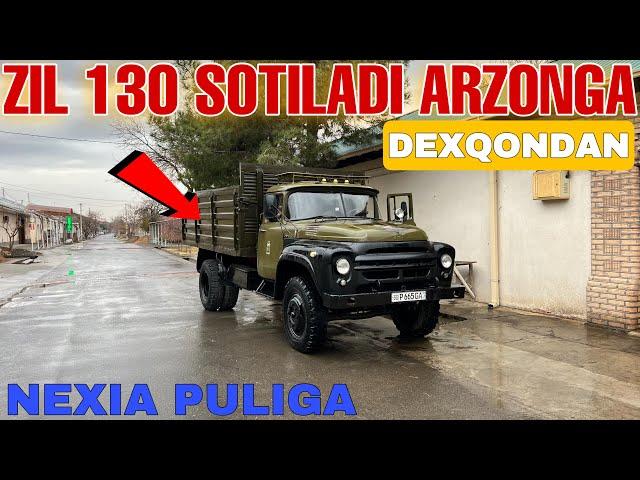 ZIL 130 sotiladi.Pul Zarur!!. .  . Pul Topar Mashina.