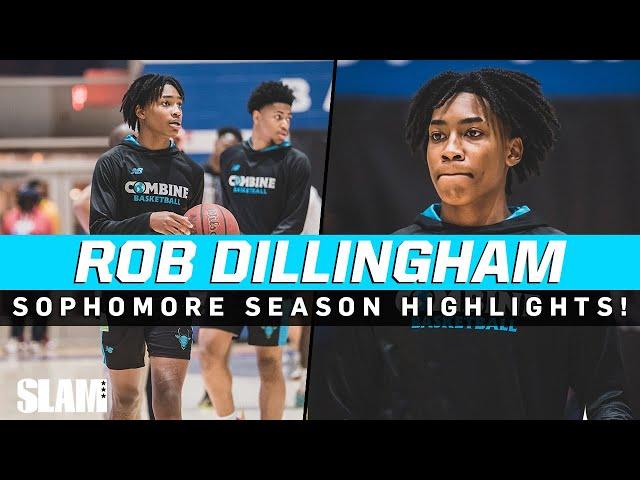 MOST SHIFTY Point Guard in the 2023 Class?!  Rob Dillingham Full Sophomore Season Highlights!