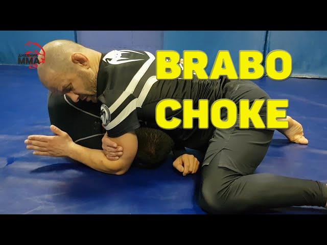 BRABO CHOKE. Выход на удушающий БРАБО в  jiu jitsu.