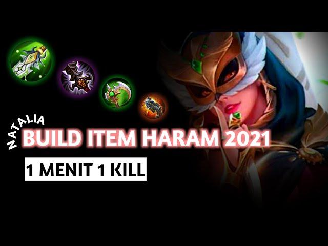 Build Haram Natalia 2021 Tersakit 1 Menit 1 kill | Tutorial Natalia Top 1 global