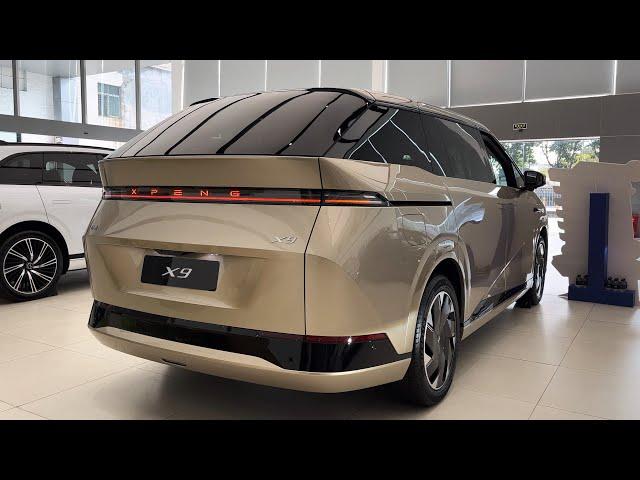 2024 Xpeng X9 MPV Interior and Exterior 4K