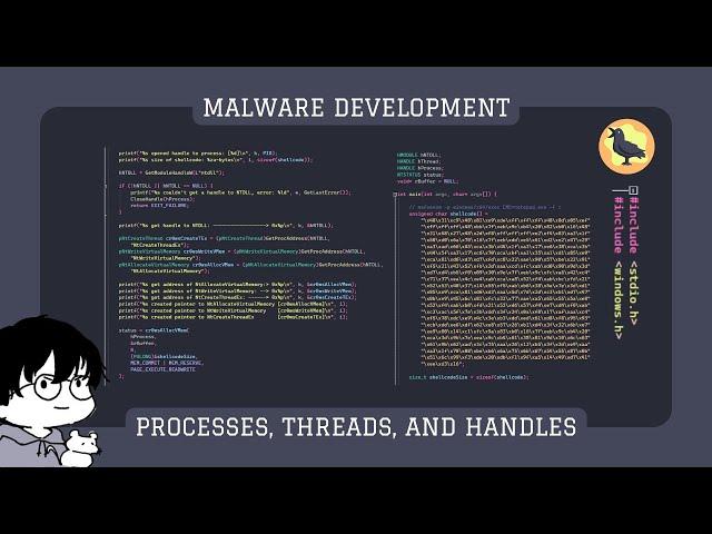 Malware Development: Processes, Threads, and Handles