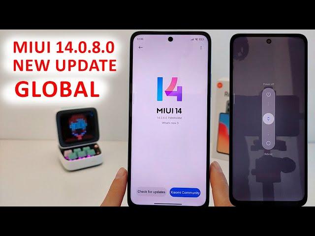 MIUI 14.0.8.0 NEW UPDATE GLOBAL XIAOMI  New features MIUI 15