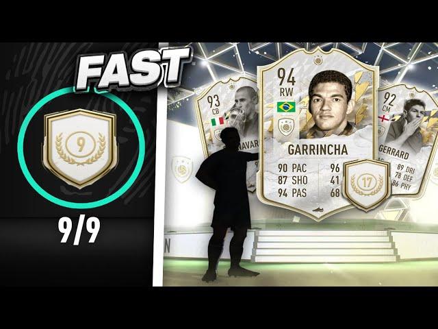 FASTEST WAY TO COMPLETE ALL (9) ICON SWAPS TOKENS!⏱️ #FIFA22