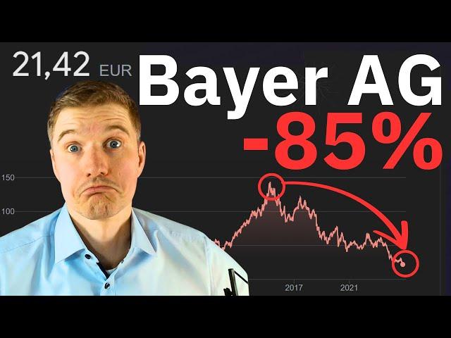 Bayer-Aktie am Boden: 85% unter Allzeithoch, Jetzt kaufen?