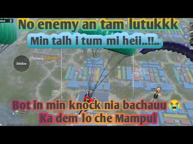 Bot in min knock bachauu | Pubg Mizo Funny #154 | Bgmi