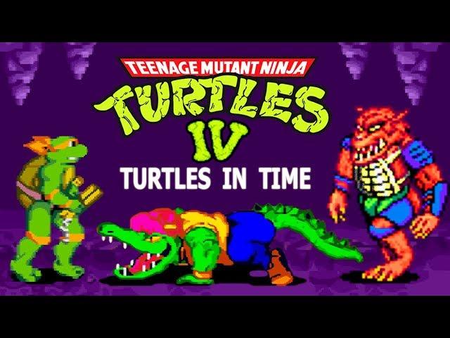 Teenage Mutant Ninja Turtles 4: Turtles In Time прохождение (Super Nintendo / SNES)