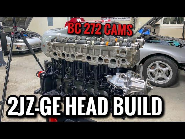 2JZ  NA-T Build Ep. 3 - ARP Head Studs & Brian Crower Cams Install