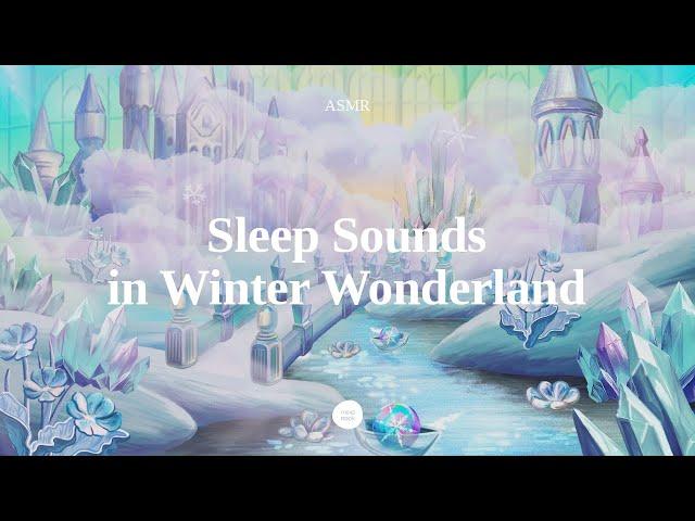 [ASMR] Nature White Noise For Stress Relief, Deep Sleep (Frozen Winter Ambience) in Sleep Factory