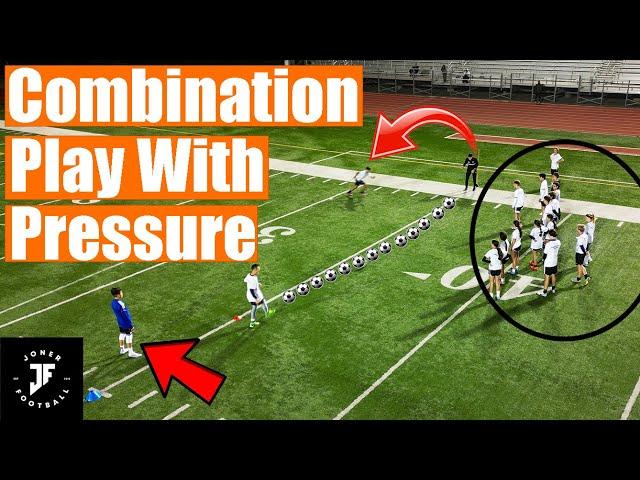 TEAM TRAININGCOMBINATION PLAY‼️Improve Passing & 1st Touch UNDER PRESSURE ️ Joner Football