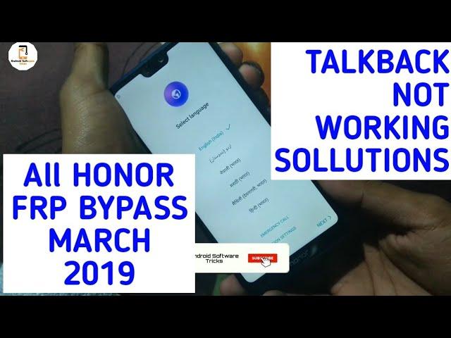 honor 9n LLD-AL20 frp bypass || All honor Frp bypass 2019 with March Security update latest