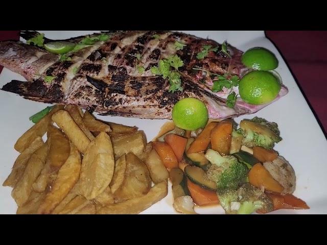 Red Snapper at Amaan Beach Resort in Nungwi, Zanzibar - Tanzania Nov 2021 Journey of a Lifetime