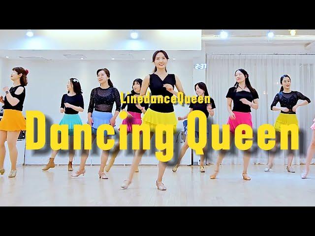 Dancing Queen Line Dance l Absolute Beginner l 댄싱퀸 라인댄스 l Linedancequeen l Junghye Yoon