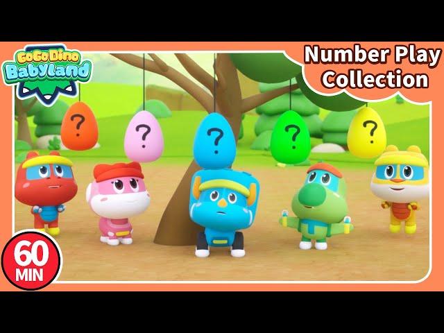 Learn Number w/ GoGo Dino Babyland | E01-20 | Nursery Rhymes | Education for Kids | Kids Play