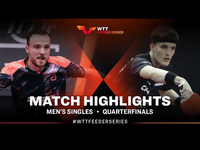 Luka Mladenovic vs Simon Gauzy | MS-QF | WTT Feeder Havirov 2023