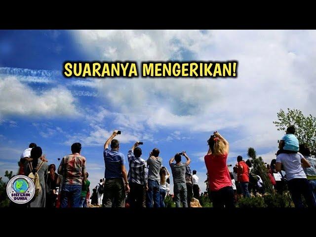 Warga Berhamburan Keluar Rumah! Muncul Suara Aneh Dari Langit Sangat Kencang