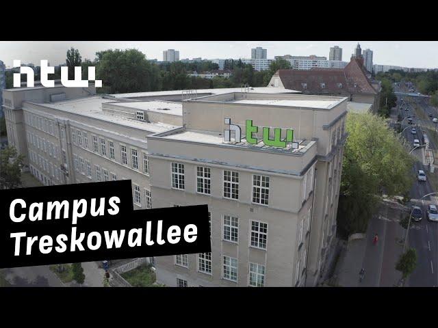 HTW Berlin | Campus Treskowallee | Campustour mit Drohne