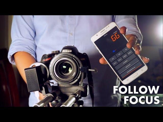 Follow focus ENFOCO controlled by android app