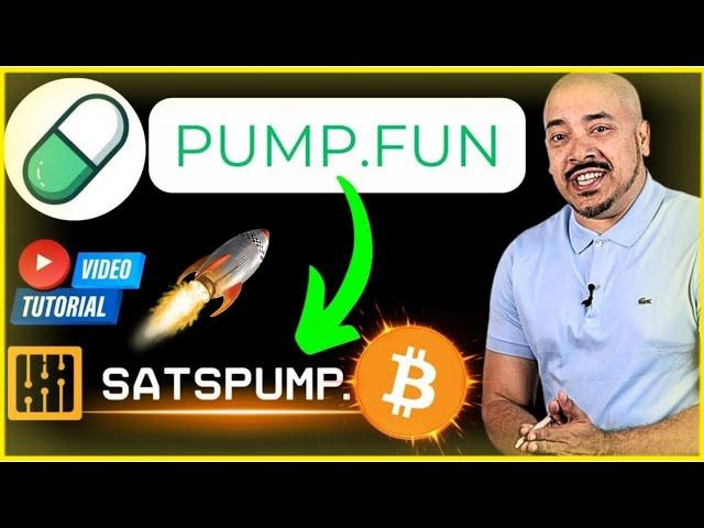 Bitcoin PumpFun | How to launch memecoins on SatsPumpFun step by step tutorial