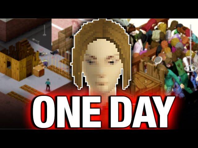 I Was Given 24 Hours To Prepare For The WORST | Project Zomboid One Day Challenge