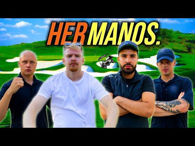 SPELAR GOLF MED HERMANOS (Sjukt Avslut!)