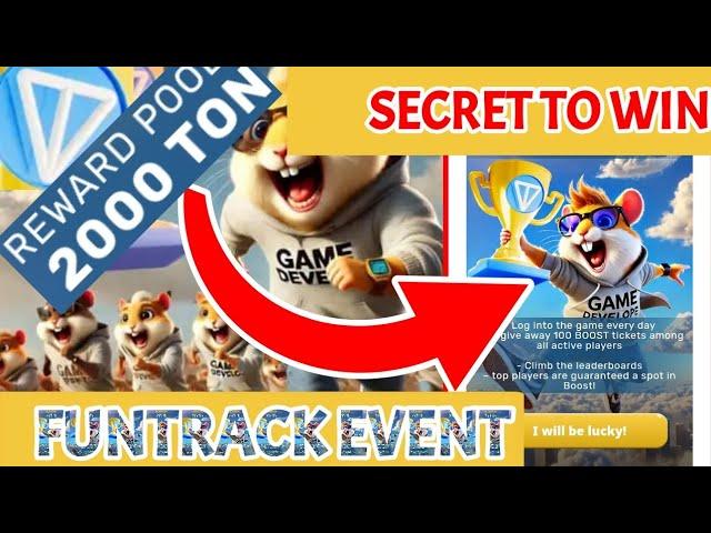 How To Win Hamster Fun Track Event - hamster Kombat game dev heroes Hamster Kombat update