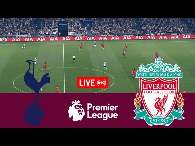 [LIVE] Tottenham Hotspur vs Liverpool Premier League 24/25 Full Match - Video Game Simulation