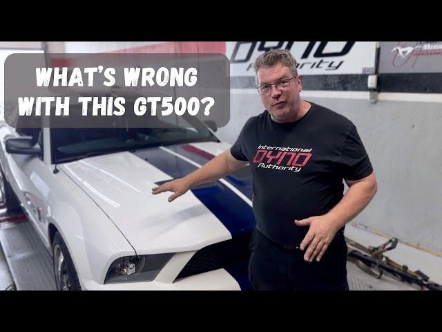 ONLY 345 Horsepower! - What's gone wrong? | 2008 Mustang Shelby GT500 can't keep it's cool