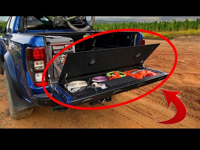 Huracan Fabrication Ranger Tailgate Storage Install Instructions