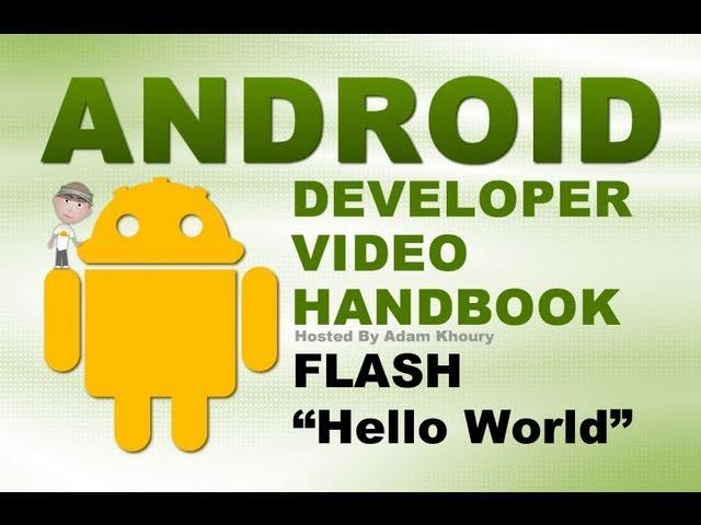 Flash CS5.5 Tutorial Android App APK File Application Publish Settings