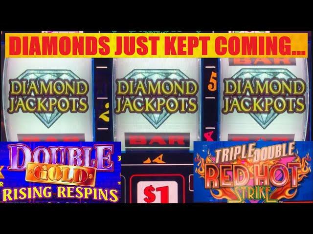 Diamond Jackpots Everywhere! One of the Bonuses has to give up a jackpot!