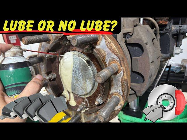 Right or WRONG!? No Lube on Brakes!