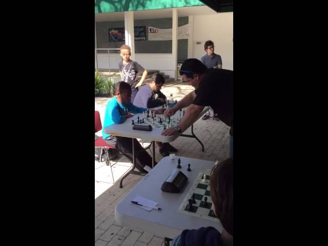 Clock Simul with IM Alejandro Moreno at South Miami Chess Club #1