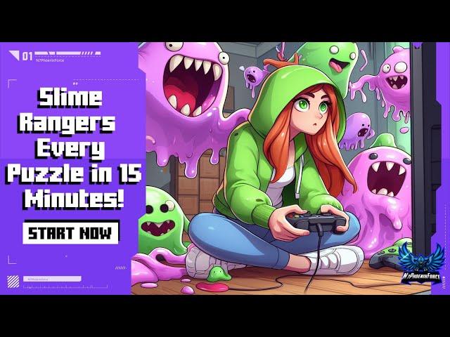 Slime Ranger for #xbox & #windows Complete Every Puzzle in 15 Minutes! Quick 2000G Achievement Guide
