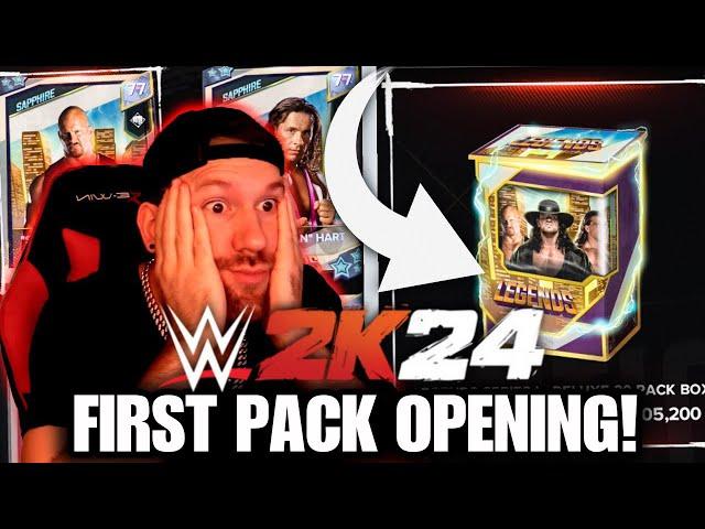 Opening The *LEGEND SERIES 1 DELUXE 20 PACK BOX!* | First WWE2K24 MyFACTION Pack Opening