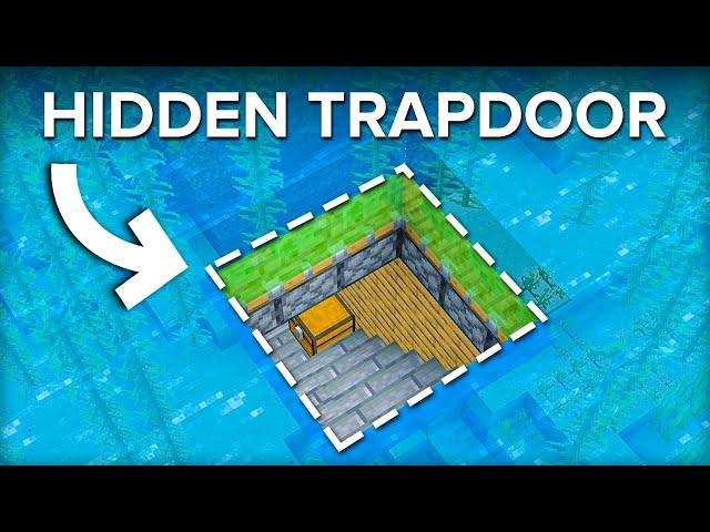 How To Build a Minecraft Underwater Trapdoor