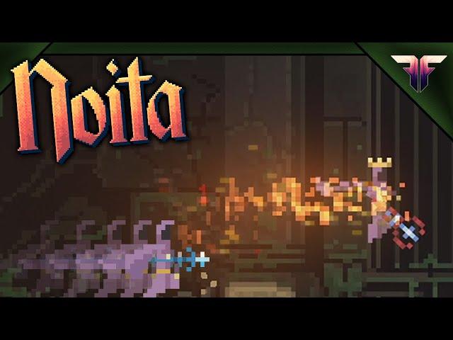 Noita Teleportless Random Seed Speedrun 0:3:50 RTA[former WR]