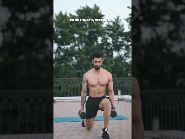 NO GYM Full Body Workout At HOME | Abhinav Mahajan #shorts