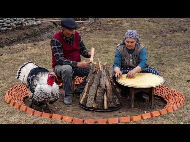 Campfire Cooking - Lezgi Meat Pie