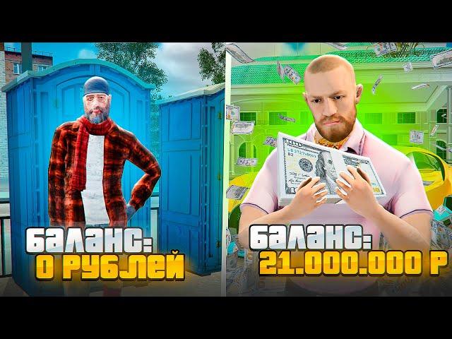 "ЗАРАБОТАЛ" 21 МИЛЛИОН за 1 ЧАС в GTA RADMIR RP